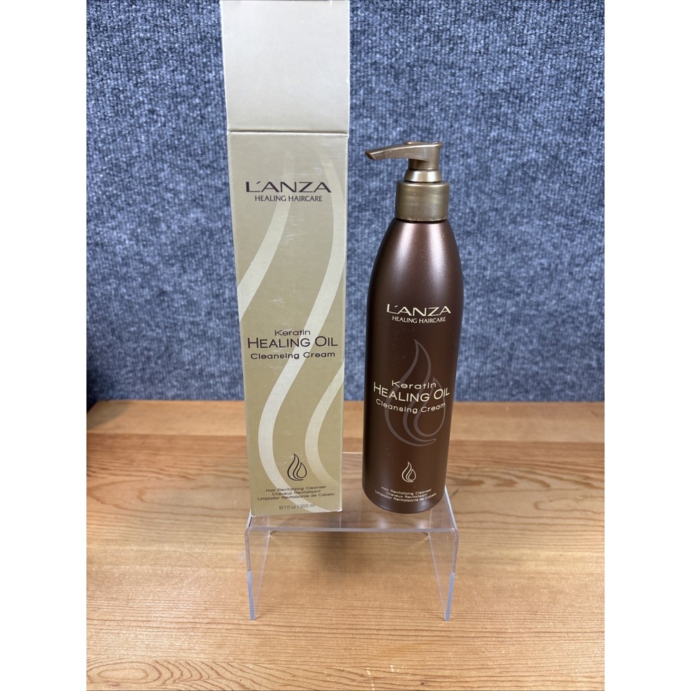 L'anza Keratin Healing‎ Oil Cleansing Cream 10.1 oz~NIB